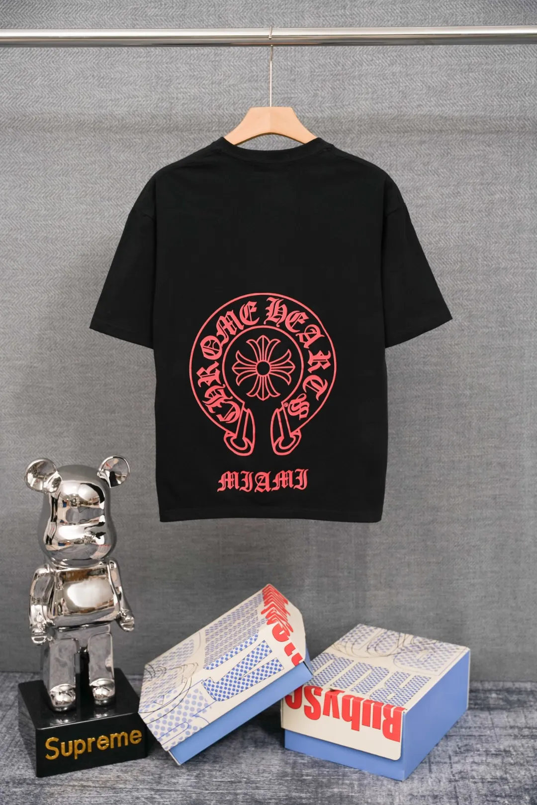 DT 61 60 Chrome Hearts T ， ， Black White S-XL